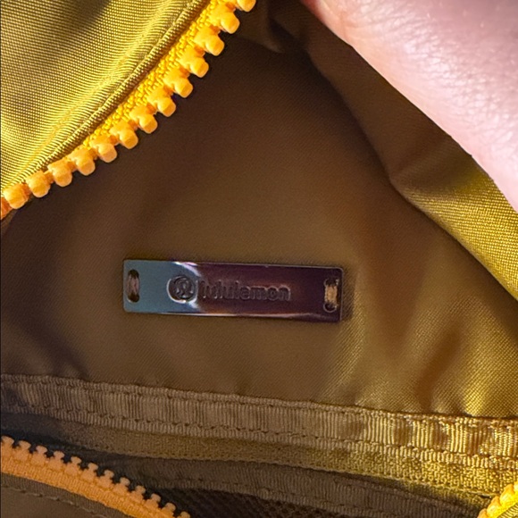 lululemon athletica Mustard Yellow Nylon Backpack main image 4